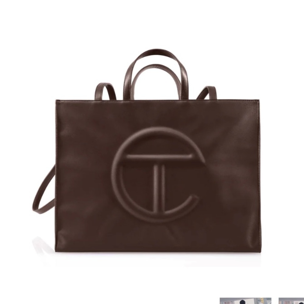 Brand new with tags Telfar Chocolate brown Telfar Bag